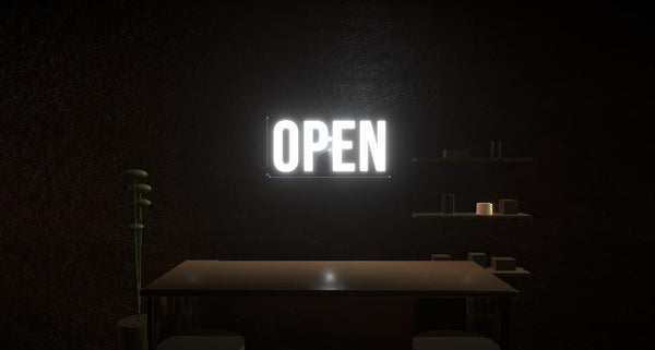 Néon LED — « OPEN »