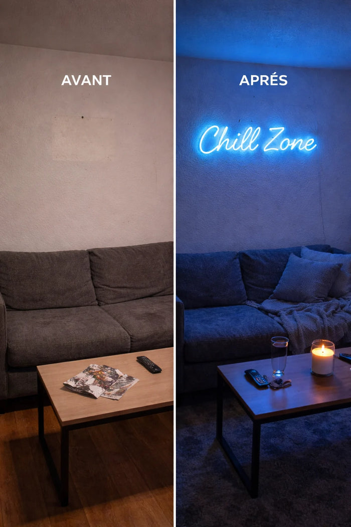 Avant / Après — Transformation cosy