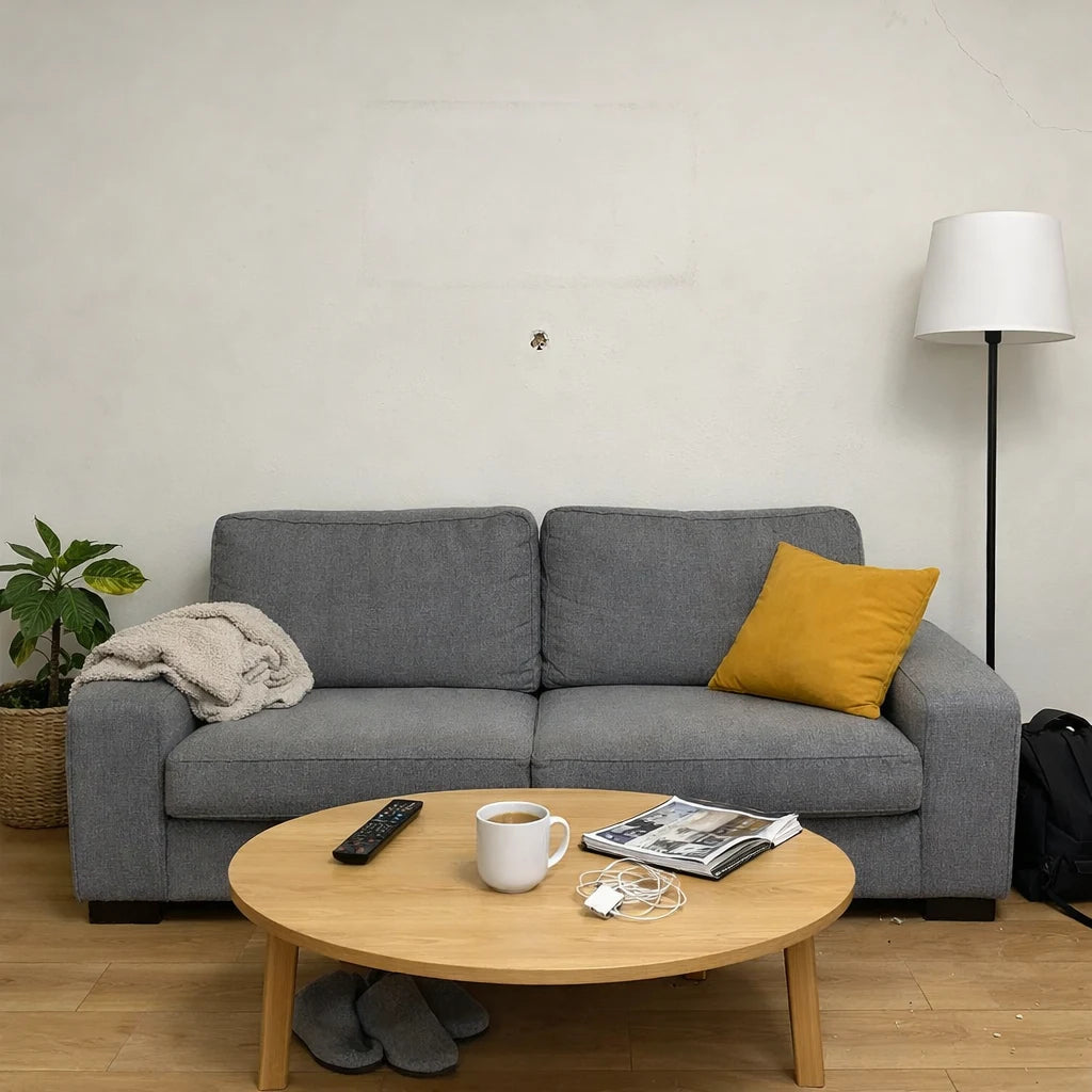 Avant — espace sans néon