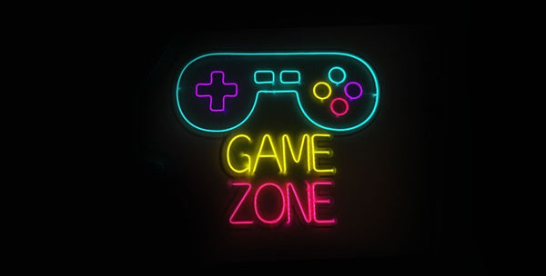 Néon LED personnalisé Néon Gaming Zone - Gaming - Création LumiNéon